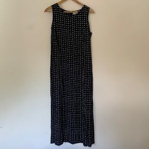 Navy LOFT Maxi Dress